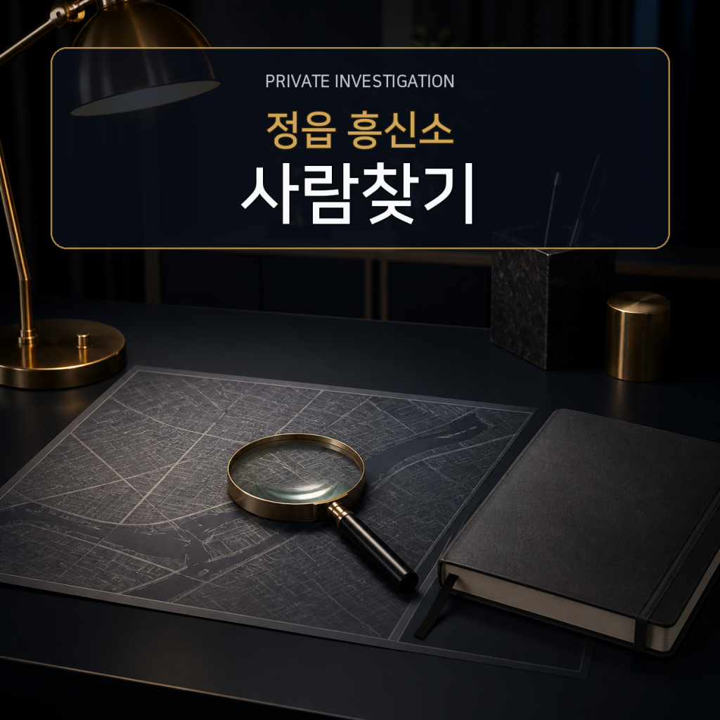 정읍 사람찾기·소재파악 전문 흥신소